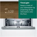 Bosch Home & Kitchen Appliances Bosch Series 6 SMV6ZCX01G Dishwasher with 14 place settings, PerfectDry, TimeLight, Wifi enabled via Home Connect, Integrated, 60 cm wide - 14