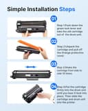 GPC Image TN247 Toner Cartridges Compatible for Brother TN247 TN-243CMYK Toner Value Pack for Brother DCP-L3550CDW MFC-L3710CW HL-L3230CDW MFC-L3750CDW HL-L3210CW MFC-L3770CDW (BK/C/Y/M, 4-Pack) - 7