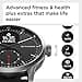 Withings Scanwatch 42 mm Nero, Hybrid Smart Watch with ECG, Heart Rate Sensor And Oximeter, SpO2, Sleep Tracking Unisex-Adult - 6