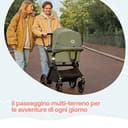 Bugaboo Fox Cub, Passeggino Multi-Terreno Leggero e Resistente, Design Robusto e Cappottina Extra-Large, Sistema di Chiusura in un Unico Pezzo che Resta in Piedi, Stormy Blue - 3