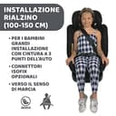 Chicco Unico Evo I-Size, Seggiolino Auto 0-36 Kg, omologato ECE R129/03, Isofix Girevole A 360° E Reclinabile, Gruppo 0+/1/2/3 Da 0 A 12 Anni - 10