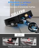 ECOVACS X11 OMNICYCLONE Robot Aspirapolvere Lavapavimenti, BLAST e 19.500 Pa, Boost di Potenza Ultrarapido, OZMO ROLLER 2.0, Altezza Massima di Salita di 4 cm, Rullo Esteso, Svuotamento Automatico - 6