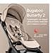 Bugaboo Butterfly 2 Passeggino Leggero da Viaggio Dimensioni Cabina, Portatile, Piegabile con Una Mano, con Seduta Reclinabile, Cestino Portaoggetti e Tracolla - da 6 Mesi a 4 Anni - Desert Taupe - 2