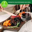 150 Pezzi Set Di Posate In Legno Usa E Getta, 50 Forchette, 50 Cucchiai, 50 Coltelli, Posate Usa E Getta In Legno, Compostabili, Posate Usa E Getta, Per Feste, Campeggio, Matrimoni, Compleanni - 6