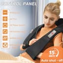 Shiatsu Neck and Shoulder Massager with Heat, Back Massager-Electric Deep Tissue 3D Kneading Massage for Shoulder Leg Body Muscle Pain Relief Use for Home Office,Best Gifts for Women Men Mom Dad - 4
