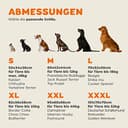 CADOCA® Hundebox XXXL 101x70x70cm faltbar atmungsaktiv robust Hundetransportbox Transporttasche Haustiertransportbox Hundetragetasche Anthrazit - 7