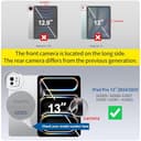 GOZOPO [2-Pack Screen Protector for iPad Pro 13 inch M5/ M4 (2025/2024), 9H Tempered Glass Film for iPad Pro 13" 2025/2024 - 2