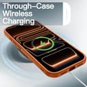 JETech Matte Case for iPhone 17 Pro 6.3-Inch, Shockproof Military Grade Drop Protection, Full Camera Lens Protection, Frosted Translucent Back Minimalist Phone Cover (Orange) - 6