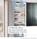 Bosch Kühl-Gefrier-Kobination 203 x 60 cm, Serie 4, KGN392I1F, 260 L Kühlen & 103 L Gefrieren, Total No Frost, längere Frische mit VitaFresh XXL, Extra leise, Gebürsteter Stahl mit AntiFingerprint - 19