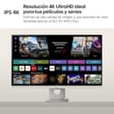 LG 27U731SA-W - Smart Monitor 27", Panel IPS, UHD (3840 x 2160), 60Hz, 5ms (GtG), WebOS 24, DCI-P3 90%, Ajuste en Inclinación (Eje Horizontal), Blanco - 5