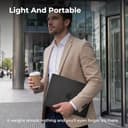 EooCoo Case Compatible for MacBook Pro 16 inch M5 M4 M3 M2 M1 Pro/Max A3428 A3429 A3186 A3403 A2991 A2780 A2485, 2026 2025-2021, [Show Original Texture] Ultra-thin Matte Hard Shell Cover, Frost Black - 7