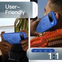 JETech Funda Magnética para Google Pixel 10/10 Pro 2025, Compatible con MagSafe y Cargador Pixelsnap, Carcasa Antigolpes Translúcida Mate Respaldo (Índigo) - 7