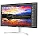 LG UHD Monitor 32UN650K – 4K IPS 32 inch, 60Hz, 5ms, sRGB 95%, HDR10, High Resolution Content Creation Display, Built-in Speakers, HDMI, DisplayPort, White - 6