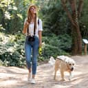 Pecute Correa Perro Extensible,Correas Flexi 10 Metros con Costuras Reflectantes Lluminosas para Perros Medianos y Grandes,Trela cao Extensível con Bolsa de Basura,hasta 50KG - 8