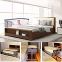 Willonin Culla Co-sleeping con materasso e zanzariera 2 in 1 Lettino Co-sleeping per neonati da 1 a 36 mesi (96 * 57 * 77cm) - 5