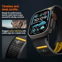 Spigen Cinturino Athlex Air Compatibile con Apple Watch Ultra 3/2/1 49mm, Series 11/10 46mm, Series 9/8/7-4/SE 45mm, 44mm - Nero attivo - 5