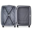DELSEY PARIS - AIR ARMOUR - Valigia Rigida Media Estensibile - 68x44x32 cm - 77 L - L - Nero - 6