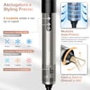 Air Styler 6 In 1, Asciugacapelli Ionico, 110.000 Giri/min, Spazzola Rotante Per Capelli, Arricciacapelli Automatico, Spazzola Lisciante, per Styling, Volume, Arricciatura e Lisciatura - 8