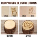 Uzionoie 3 Rotuladores de Pirografía para Pintura de Madera,Rotuladores para Quemar Madera,Adecuado Artistas y Principiantes,Opción Ideal Hacer Regalos,3PC - 3