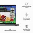 Apple 2023 MacBook Pro Laptop M3 Pro Chip mit 11‑Core CPU, 14‑Core GPU: 14,2" Liquid Retina XDR Display, 36 GB gemeinsamer Arbeitsspeicher, 1 TB SSD Speicher. Funktioniert mit iPhone, Space Schwarz - 4