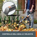 WORX WG543E Soffiatore a batteria brushless da 20 V LeafJet - Batteria e Caricatore Inclusi - 9