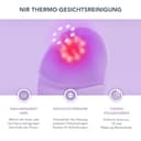 FOREO Firm & Clean Set - LUNA 4 plus Gesichtsreinigungsbürste empfindliche Haut + SUPERCHARGED SERUM 2.0, 30 ml + Nachtmaske, 75 ml - Nah-Infrarot-Lichttherapie - Mikrostrom-Gesichtsgerät - 4