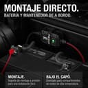NOCO GENIUS2D: Cargador Inteligente de baterías 2A 12V – Mantenedor automático y desulfatador de Montaje Directo – Protección contra sobrecarga y compensación térmica – para baterías de Plomo - 2