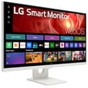 LG SMART Monitor 27U731SA-W, 4K UHD IPS 27 inch, 60Hz, 5ms GtG, HDR10, Wi-Fi, Bluetooth, Home office - Remote Desktop, Airplay, webOS smart apps with remote, Speakers, HDMI, USB-C, White - 13