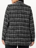 The Drop Blazer da Donna, Blake, Lungo, in Bouclé Nero, L - 6