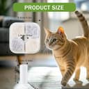 25 Pezzi Cartucce Filtro per Fontanelle per Gatti, adatto per Catit Pixi Cartucce Filtro di Ricambio per Fontanella per Animali Domestici, Set di Cartucce Filtro a Carbone attivo con 4 Tubi - 5