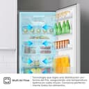 Hisense RB440N4CCB - Frigorífico Combi, Eficiente Clase B, Capacidad 336 L, Multi-air Flow, Micro Vents Cooling, Congelamiento Rápido, Total No Frost, Puerta Reversible, Color Inox - 7
