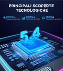 2026 JOYROOM Aux Auto, Ricevitore Bluetooth 5.4 per Chiamate in Vivavoce e Ascolto di Musica Durante la Guida, Bluetooth Aux con Jack da 3,5mm e Cavo Lungo - 4