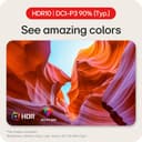 LG UltraFine Monitor 27US550 - 4K UHD IPS 27 inch, 60Hz, 5ms, DCI-P3 90%, 10bit, HDR10, Flicker safe & Reader Mode, Smart Energy Saving, Height-Tilt-Pivot-Swivel Adjustment, DP1.4, HDMI, White - 4