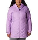 Columbia Heavenly - Giacca lunga con cappuccio, da donna, taglia M - 7