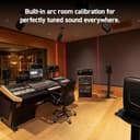 IK Multimedia iLoud MTM MKII - Coppia di monitor da studio hi-end compatti di nuova generazione con correzione ambientale ARC integrata, emulazione dei diffusori, 100W. Include microfono ARC. Nero - 3