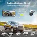 GREENAUTO Telecamera di retromarcia WiFi, 5G 1080P HD, telecamera di retromarcia per iPhone, iPad, smartphone Android, tablet con ampio angolo di visione di 170 gradi - 4