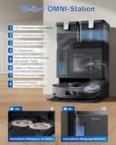 ECOVACS DEEBOT T30C Omni Gen2, Saugroboter mit Wischfunktion, 25.000 Pa, OZMO Turbo 2.0 Wischen, ZeroTangle 3.0 Anti-Verheddern, TruEdge 2.0 Kantenreinigung, Omni-Station, 75°C Moppwäsche, Schwarz - 5