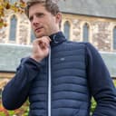 Calvin Klein Hombre CK Hybrid Chaqueta de Golf - Azul Marino/Marina - L - 2