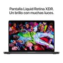 Apple 2025 MacBook Pro (de 14 Pulgadas, Chip M5 de Apple con CPU de 10 núcleos y GPU de 10 núcleos, 16GB Memoria unificada, 512 GB) - Negro Espacial - 4
