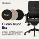 Steelcase Please, silla de oficina ergonómica con respaldo alto regulable en altura y brazos regulables Ónix; Fabricado en Europa - 7