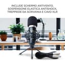 Marantz Professional MPM-1000 - Microfono da studio a condensatore XLR con supporto da tavolo e cavo per podcast, streaming, canto, telelavoro e giochi - 5