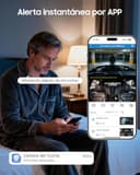 XEGA 2K 4G Dash CAM Coche con Tarjeta SIM, Camara Coche Grabadora sin WiFi, Visión en Vivo Remota, Detección Movimiento/Colisión, Monitor de Aparcamiento, Audio Bidireccional, Nocturna, GPS, Cloud - 6