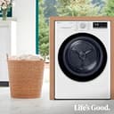 LG RH80V9AV4N - Secadora de Ropa, 8kg, Bomba de Calor y Carga Frontal, Clasificación C, Compresor Dual Inverter, Función Eco Hybrid, Limpieza Automática, Secadora LG Serie 900, Color Blanco - 15