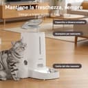 DAISTERN Distributore Automatico Cibo WiFi per Gatti e Cani con Telecamera HD 1080P, Dispenser Crocchette con Camera Rimovibile, Visione Notturna, Supporto 2,4G/5G, AI Funzione, Tuya App - 7