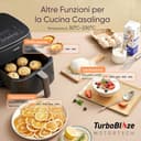 COSORI Friggitrice ad Aria Turbo Blaze 6 Litri, Rivestimento Ceramico Senza PFAS, Air Fryer con DC Motore, 9 Funzioni & 5 Velocità della Ventola Automatica, 110 Ricette & 96 Tabelle di Cottura, 1725W - 8