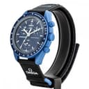 Swatch Omega x Moon Mission to Neptune Speedmaster Blu - Nuovo SO33N100 - 3