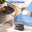 Solar Telecamera Retromarcia Wireless, WiFi Telecamera Posteriore per Auto, HD 1080P Visione Notturna, 9600 mAh Batteria Ricaricabile, Base Magnetica per Camion, Camper, Furgone, Rimorchio - 8