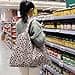 FenFang Bolsa de la Compra Plegable Grande, Bolsa de la Compra Reutilizable, Shopping Bag Tela, Bolsas de Compra Supermercado, Portátil, Estable, Lavable, Resistente, Ecológica, 56 X 67 cm (Caqui) - 3
