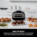 Ninja Foodi MAX Health Grill & Air Fryer 5.7L with Digital Cooking Probe, 6-in-1, Air Fry, Grill, Bake, Roast and more, Dishwasher Safe Parts, Large Grill Plate, Grey and Silver, AG551UK - 12