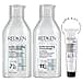 Redken PACK Acidic Bonding Concentrate Shampoo 300ml, Acidic Bonding Concentrate Conditioner 300ml, Redken GIFT WITH PURCHASE Acidic Bonding Concentrate Leave In Treatment 30ml - 2